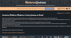 Desktop Screenshot of madurasgostosas.com